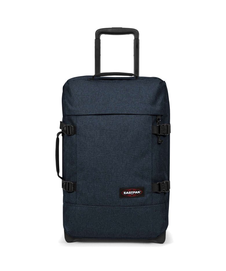 Eastpak Tranverz S Travel bag with wheels triple denim