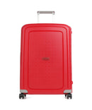 Samsonite S'Cure Valigia trolley (4 ruote) crimson red
