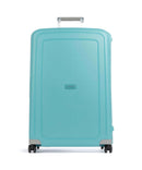 Samsonite S'Cure 4-Rollen Trolley aqua blue