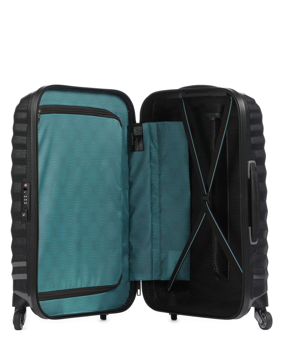 Samsonite Lite-Shock Spinner (4 wheels) black