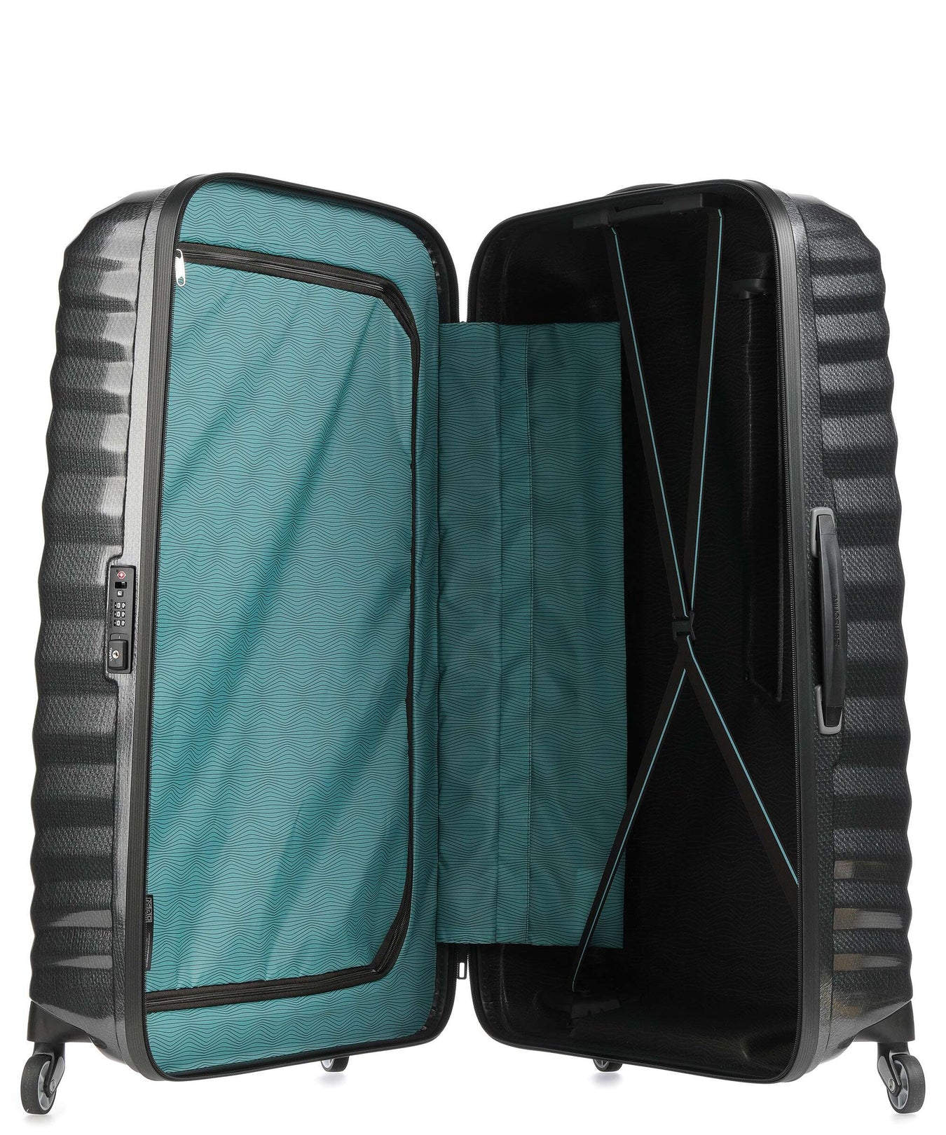 Samsonite Lite-Shock Spinner (4 wheels) black