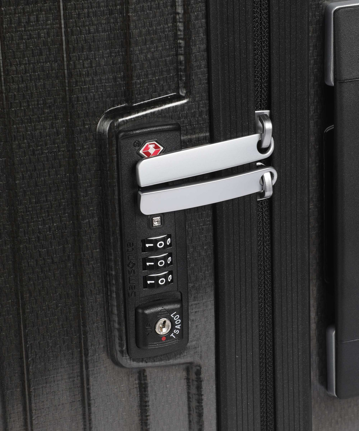 Samsonite Lite-Box Spinner (4 wheels) black
