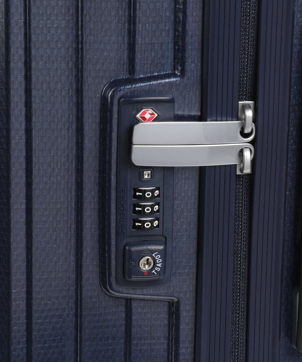 Samsonite Lite-Box Spinner (4 wheels) deep blue