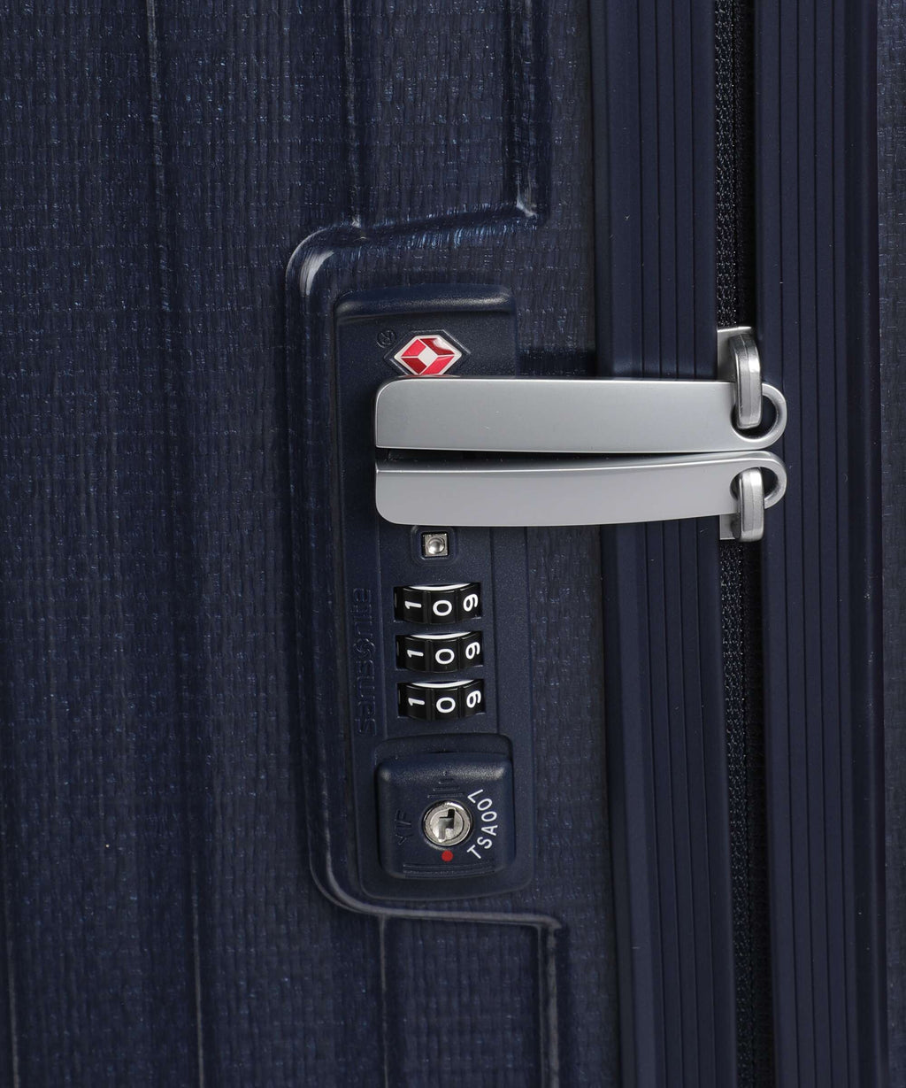 Samsonite Lite-Box Spinner (4 wheels) deep blue