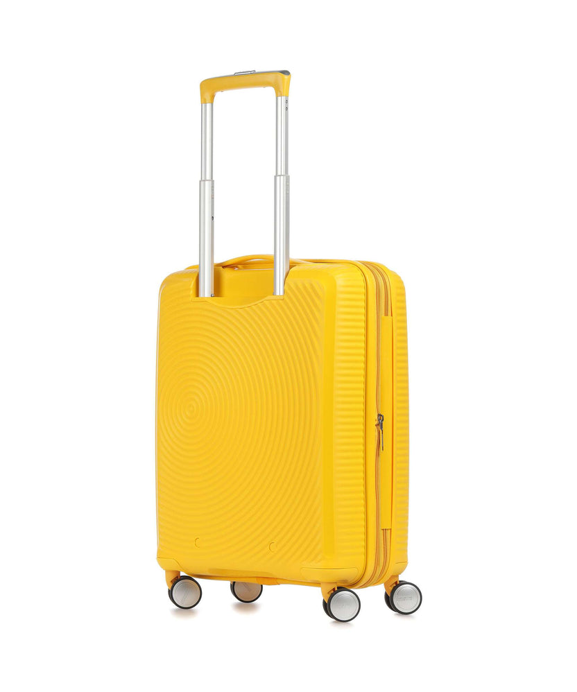 American Tourister Soundbox Spinner (4 wheels) golden yellow