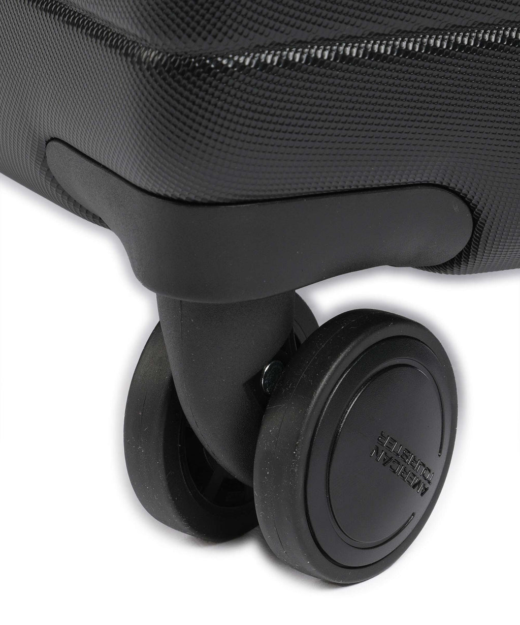 American Tourister Aero Racer Suitcase set (4 wheels) jet black