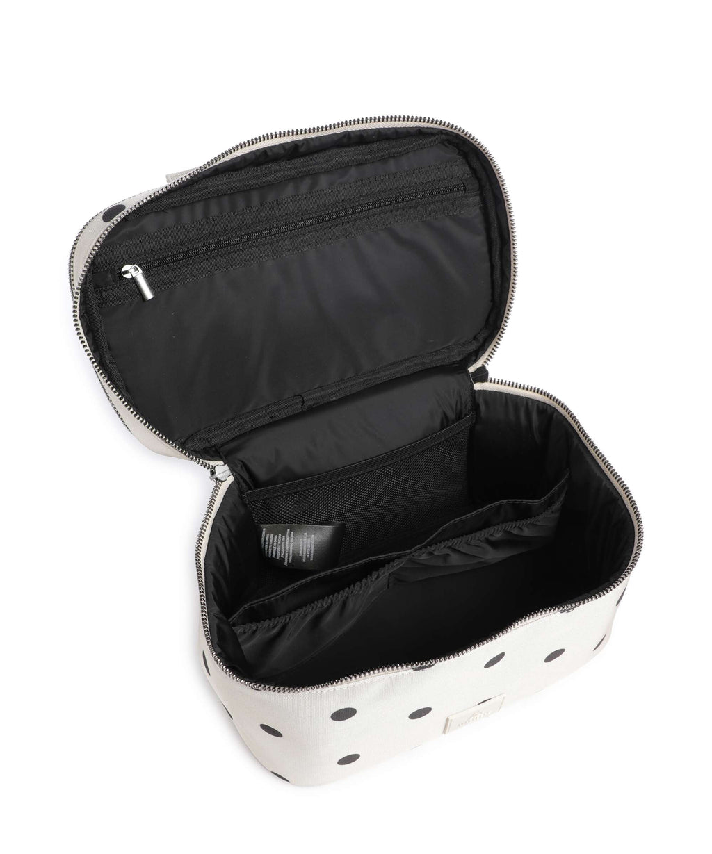 Markberg Treasure Toiletry bag polka dot/creme