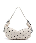Markberg Alpine Hobo bag polka dot/creme