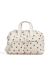 Markberg More Borsone da weekend polka dot/creme