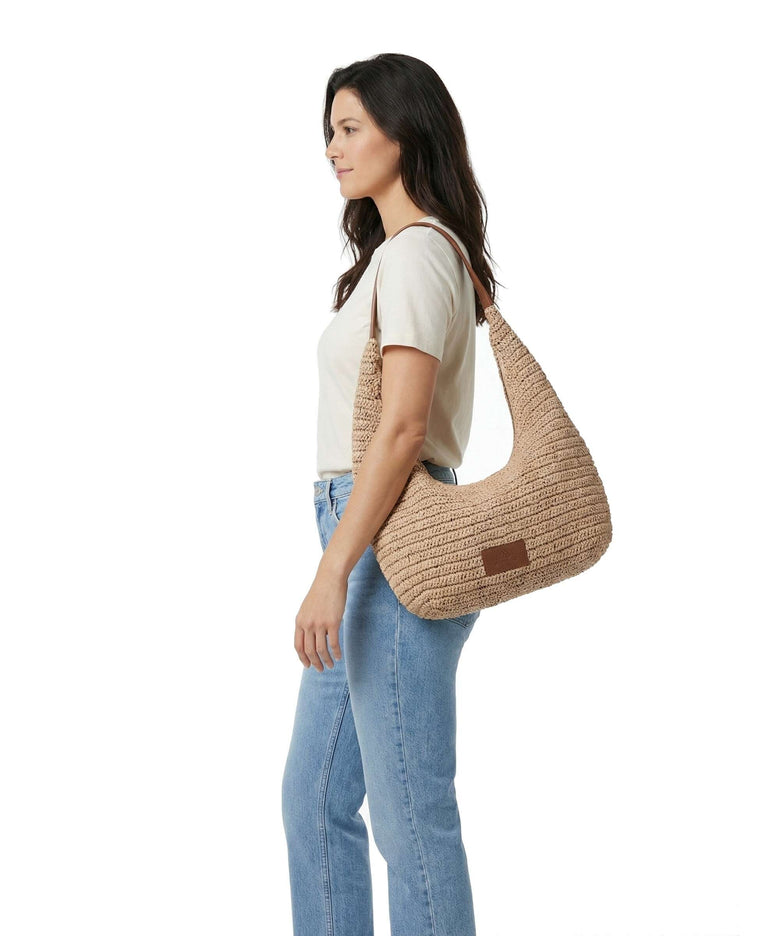 Markberg Solea Hobo bag natural