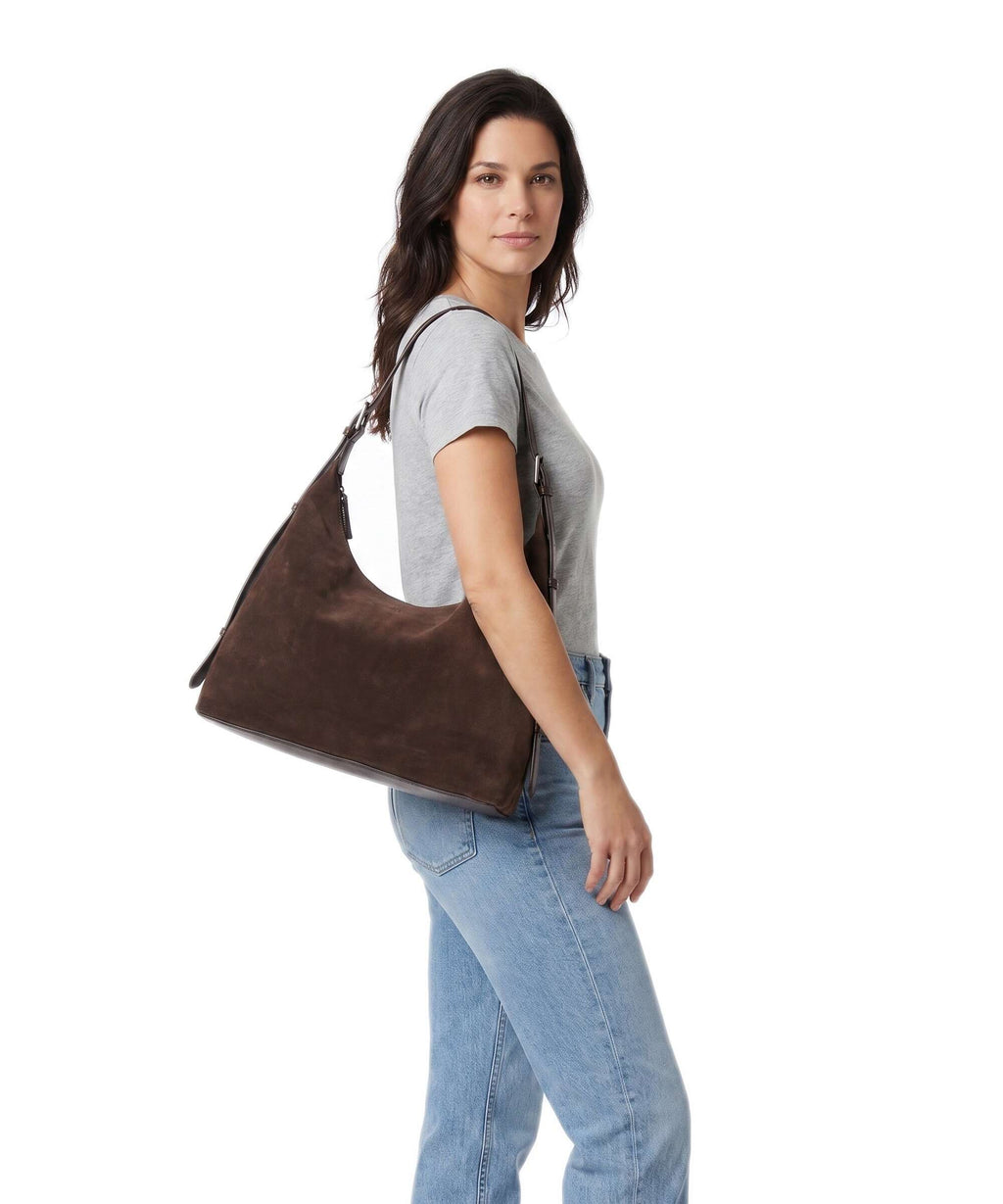 Markberg Tribeca Hobo bag dark brown