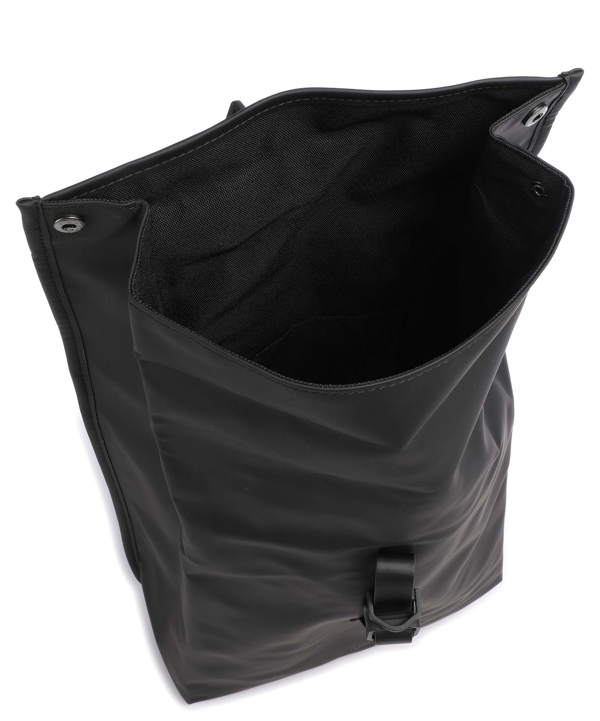 Rains Mini Rolltop backpack black