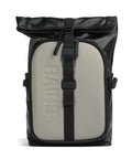 Rains Texel Moulded Rolltop backpack black grain