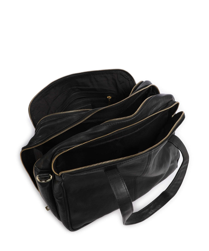 Depeche Golden Chic Shoulder bag black