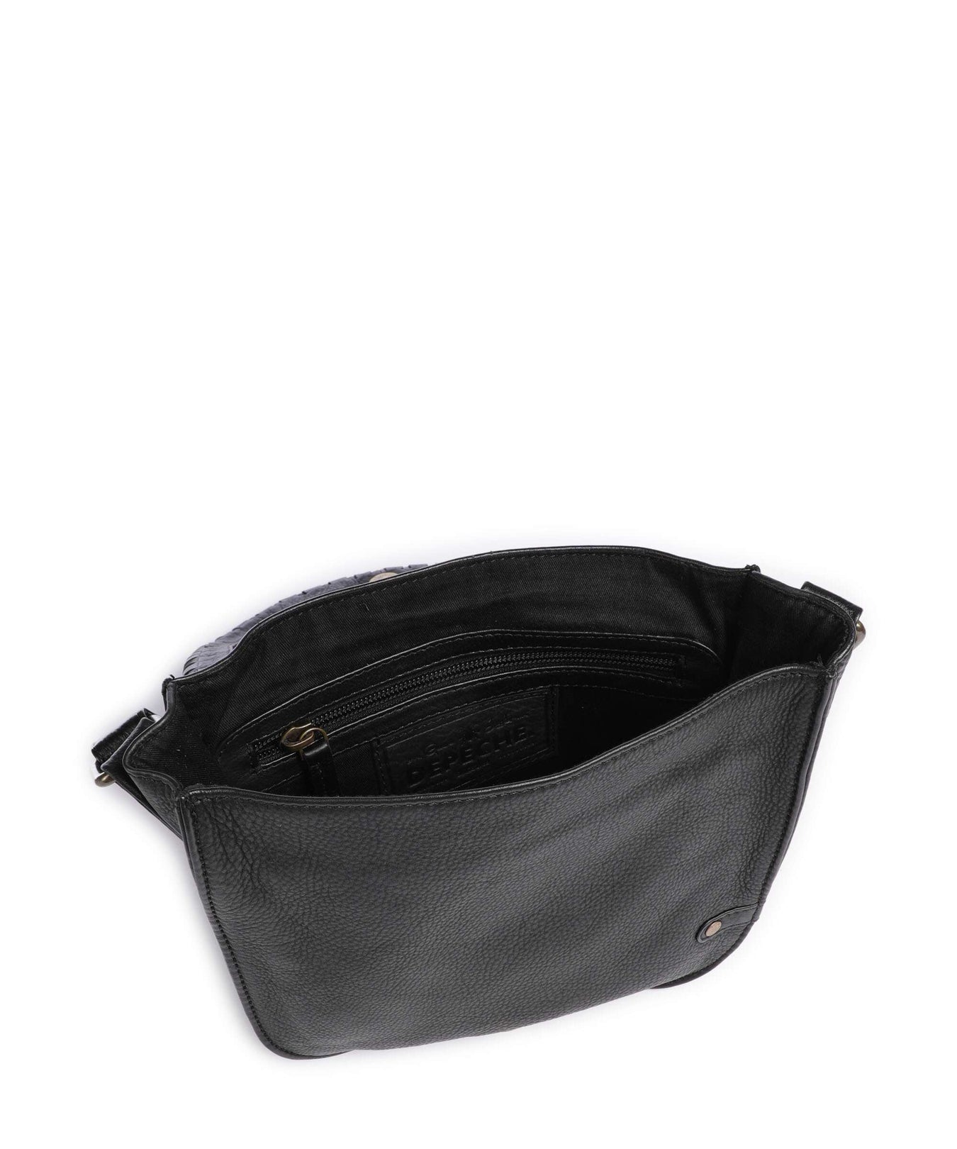 Depeche Tailors Stitch Crossbody bag black