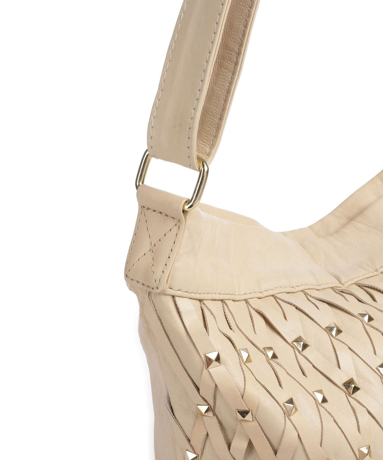 Depeche Sophistication Hobo bag vanilla