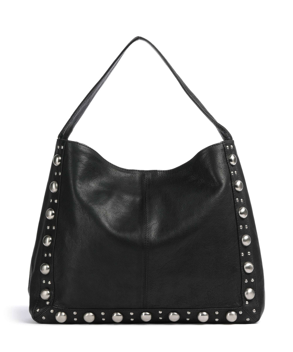 Depeche Noise Industry Hobo bag nero