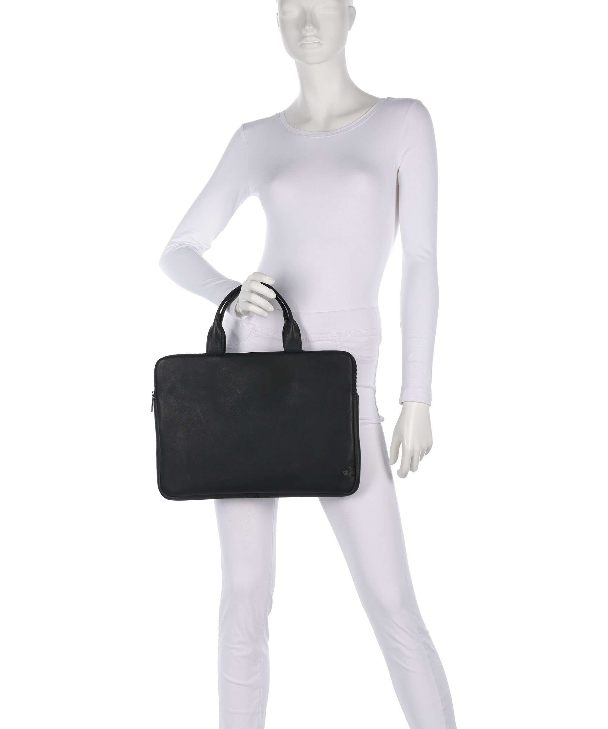 Depeche Golden Chic Briefcase black