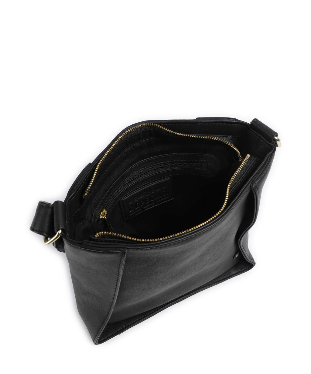 Depeche Golden Chic Crossbody bag black