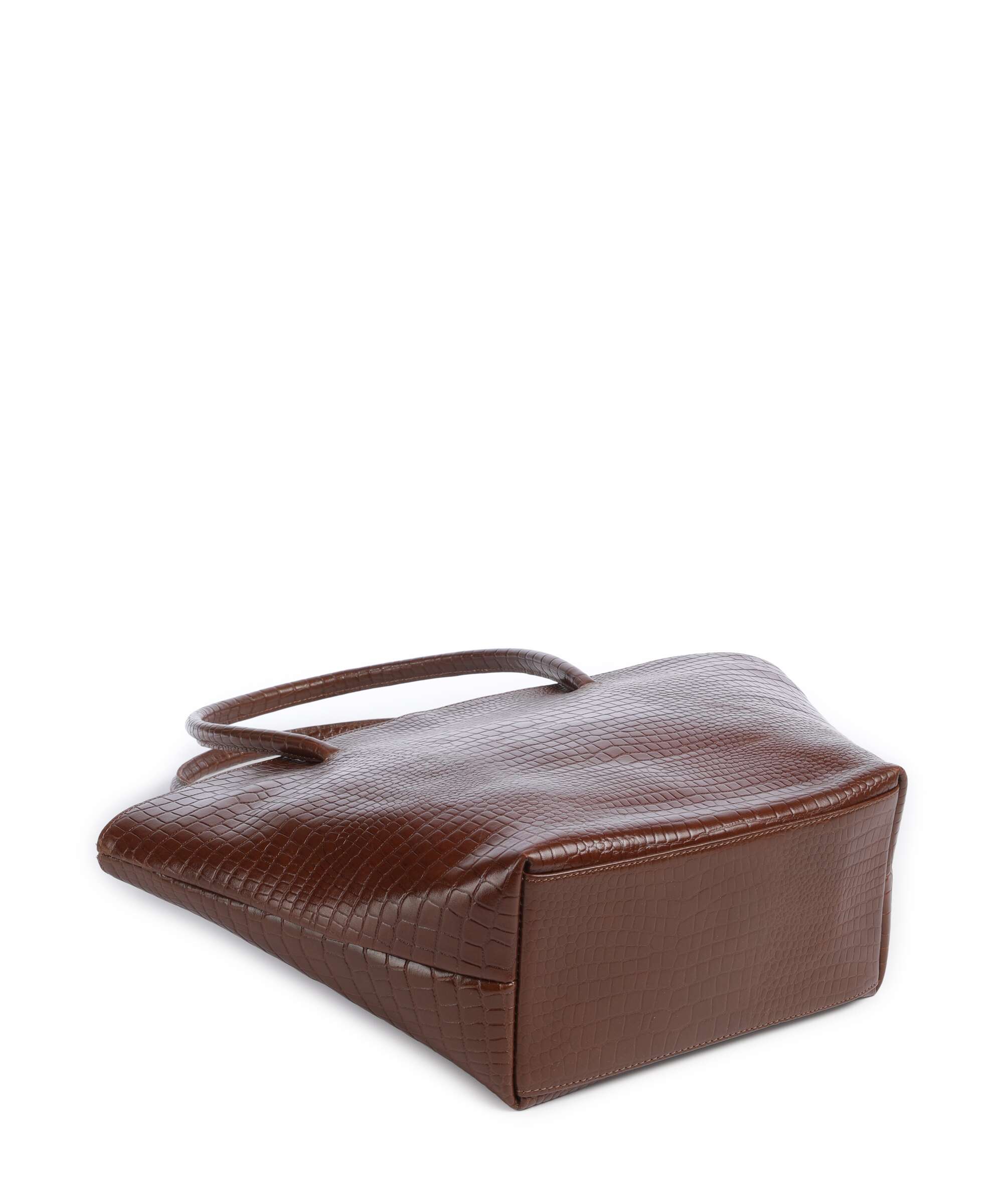 Depeche Fashion Favourites Tote bag cognac croco