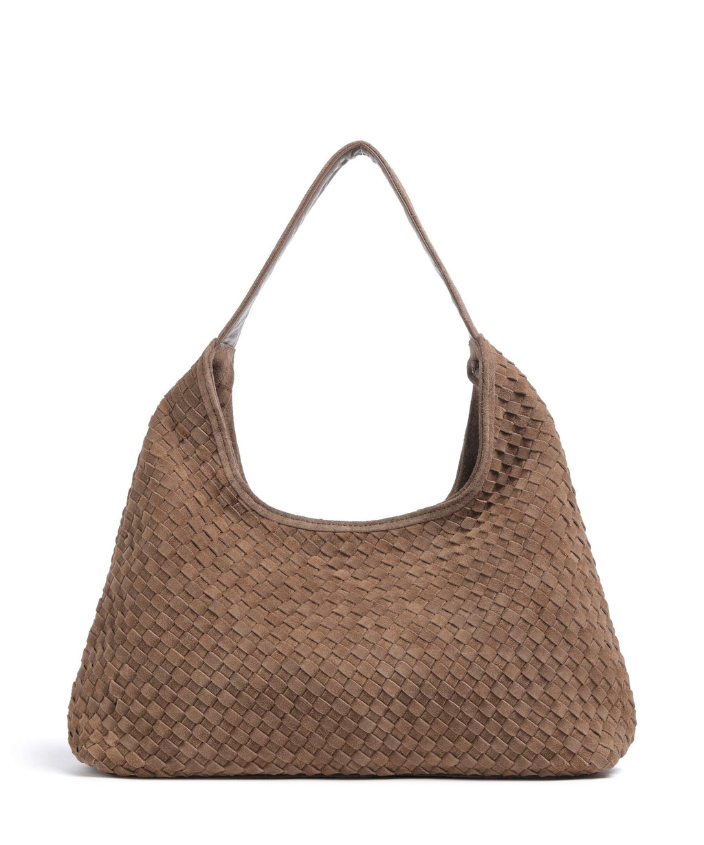 Depeche Berlin Hobo bag mud