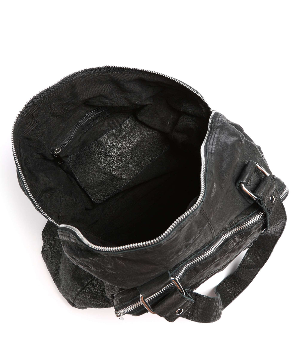 Núnoo Washed Mille Tote bag black