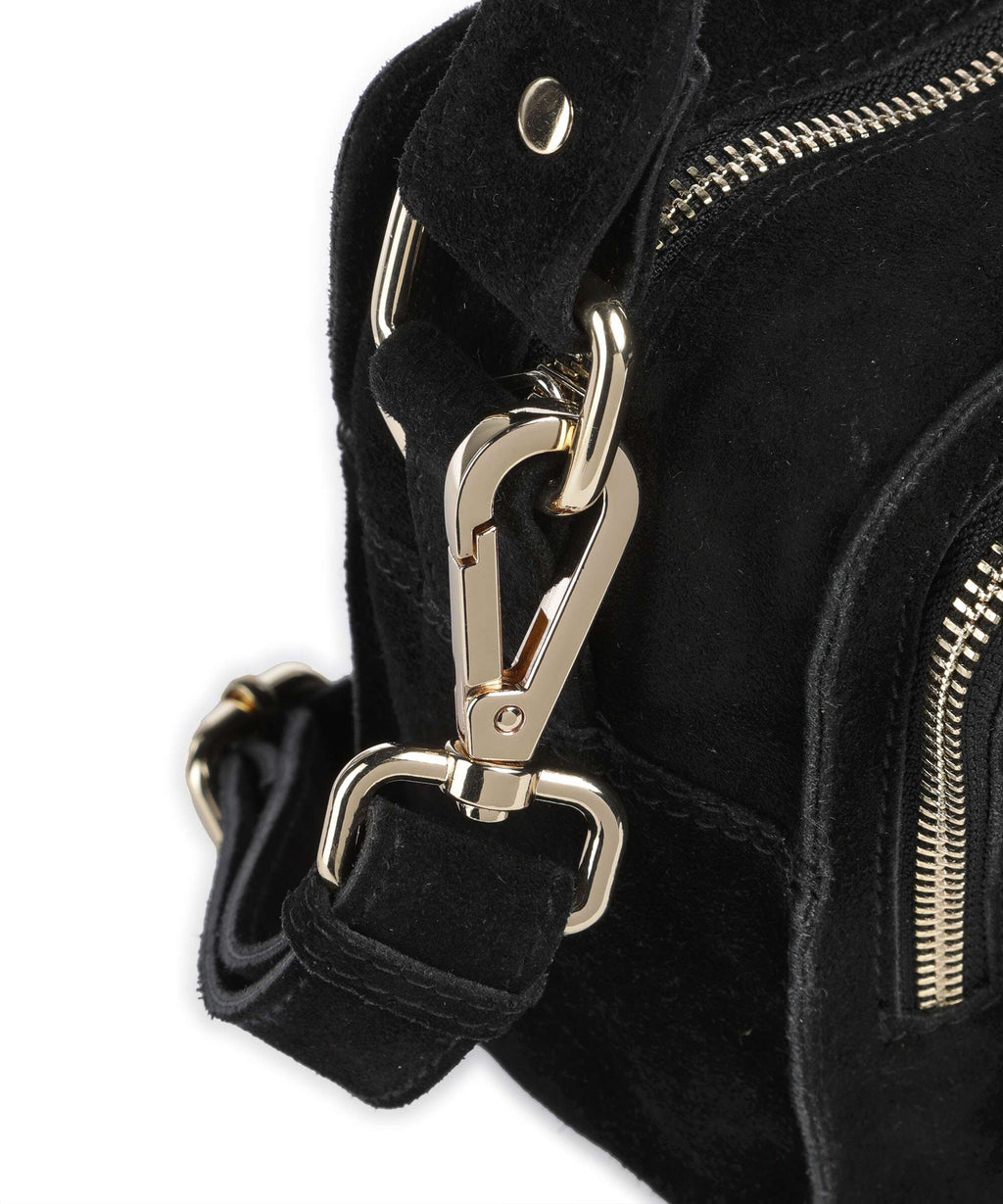 Núnoo Suede Ellie Shoulder bag black