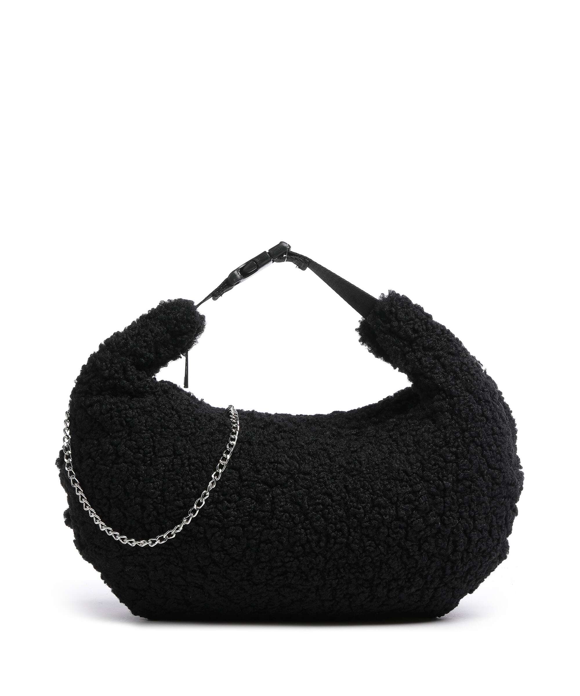 Núnoo Curls Dagmar Hobo bag black