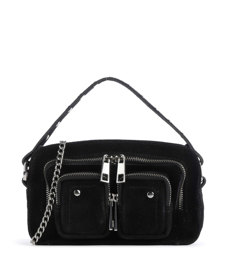 Núnoo Suede Helena Crossbody bag black