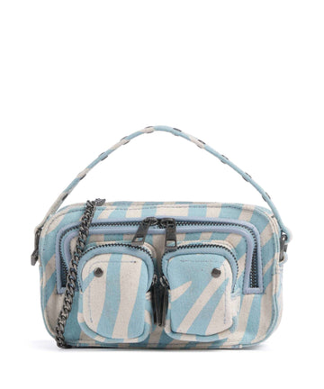 Núnoo Recycled Canvas Helena Umhängetasche blue