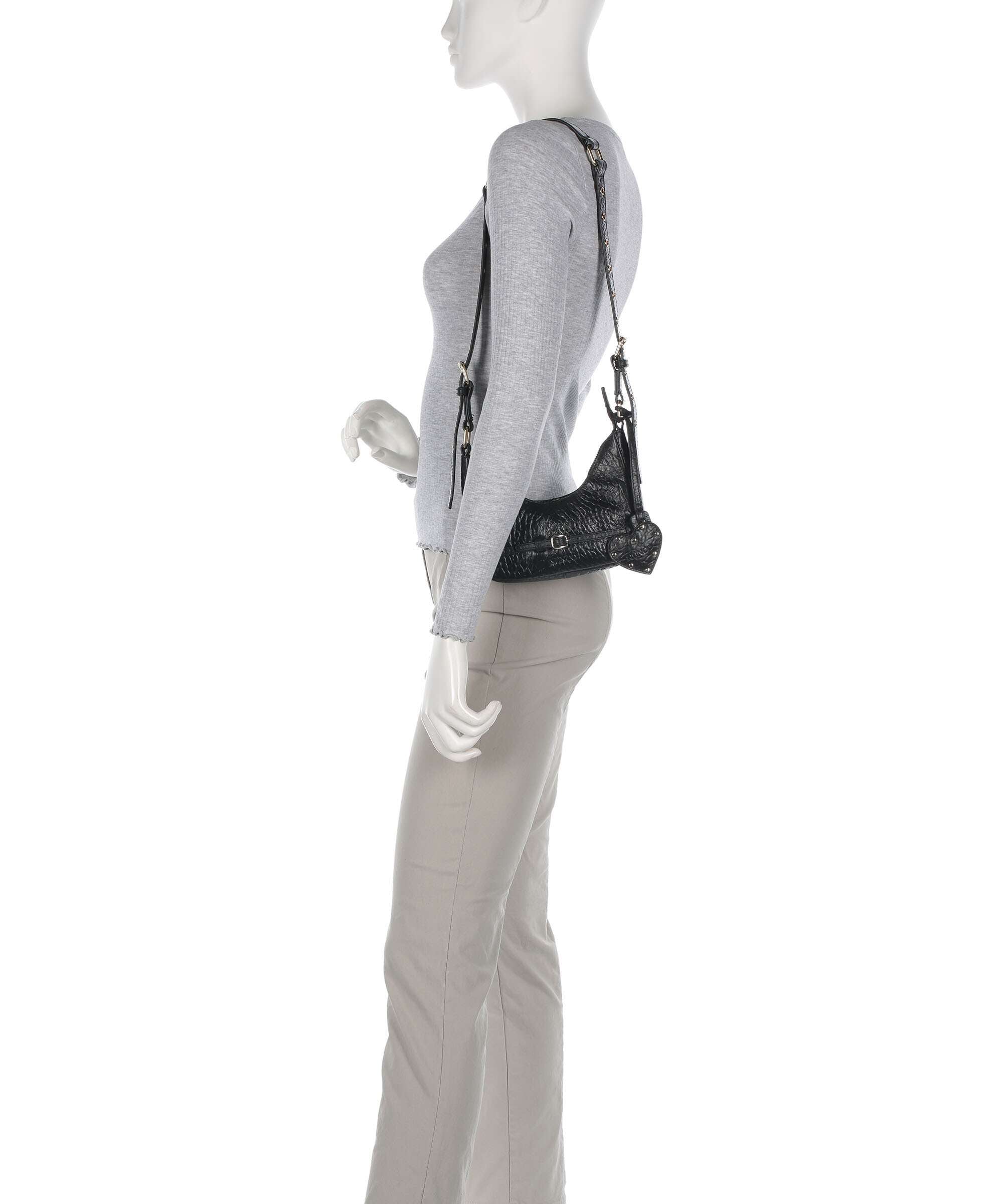 Núnoo New Zealand Palma Belt Crossbody bag black