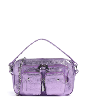 Núnoo Metallic Helena Umhängetasche purple