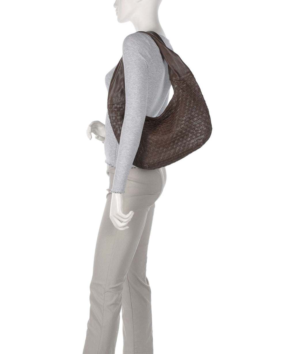 Núnoo Mountain Small Gabi Hobo bag dark brown