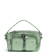 Núnoo Metallic Helena Borsa a tracolla light green