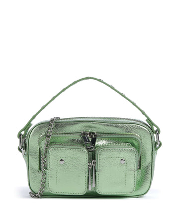 Núnoo Metallic Helena Umhängetasche light green