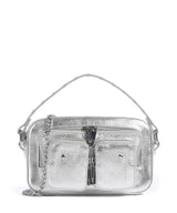 Núnoo Metallic Helena Borsa a tracolla silver