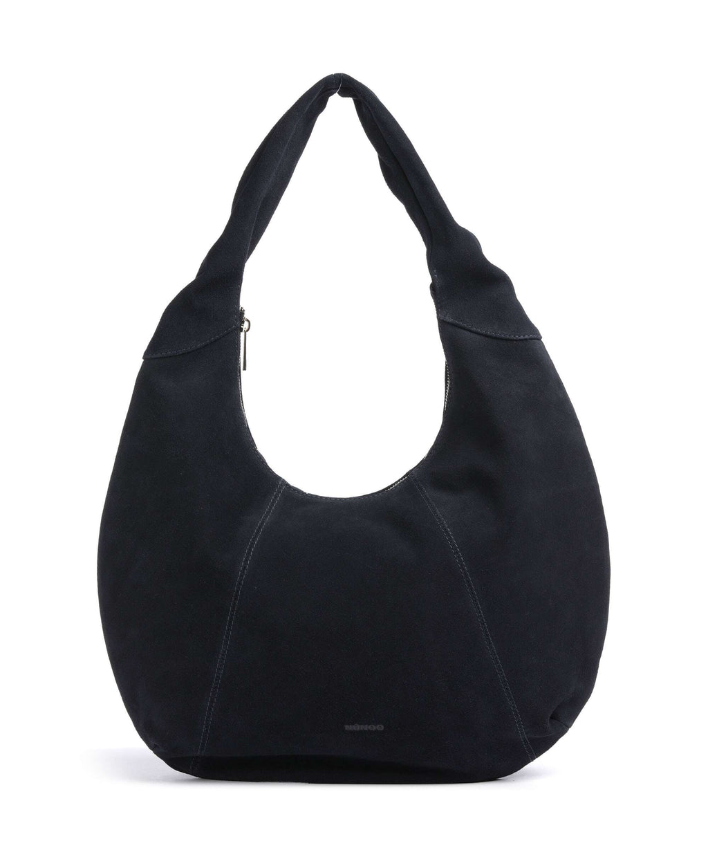 Núnoo Suede Gabi Hobo bag navy