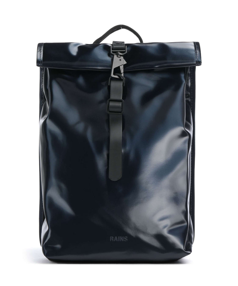 Rains Mini Rolltop backpack spill