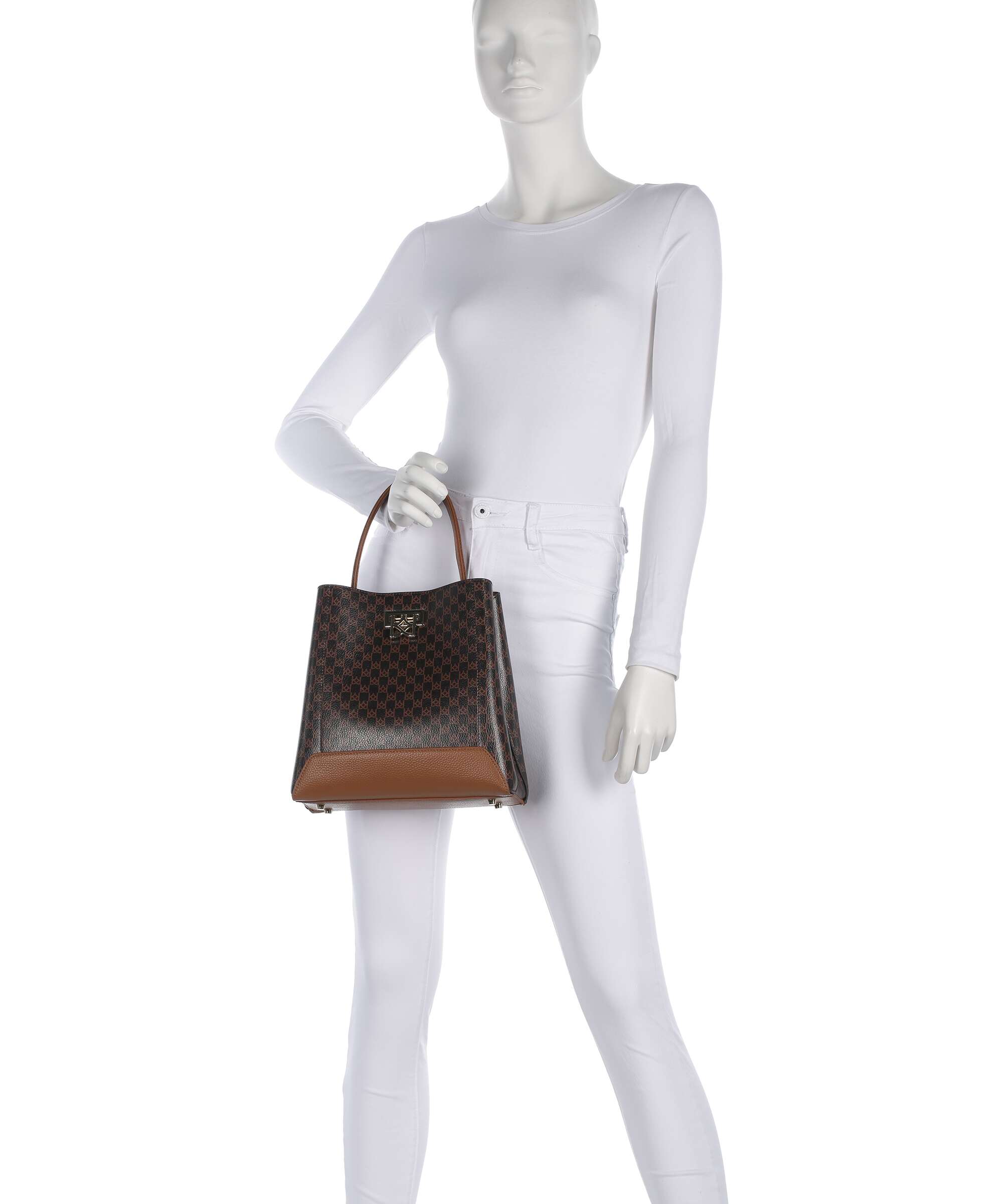Kazar Laurie Handbag dark brown