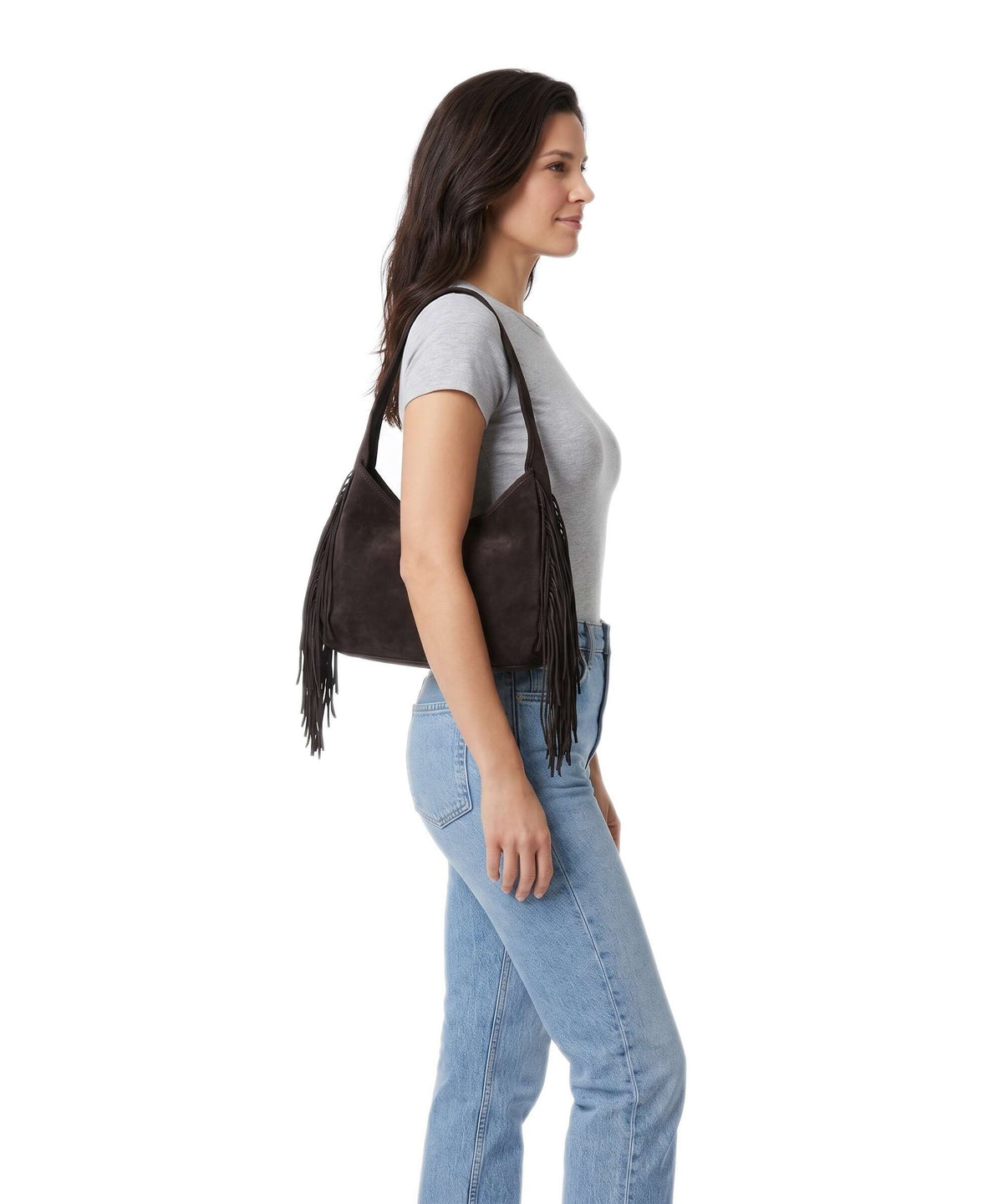 Kazar Arlivia Hobo bag dark brown