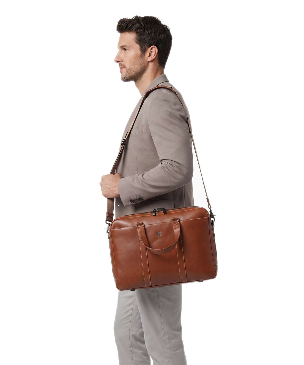 Jekyll & Hide Montana Briefcase colt