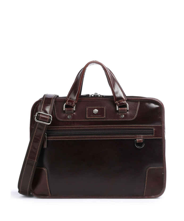 Jekyll & Hide Oxford Briefcase tobacco