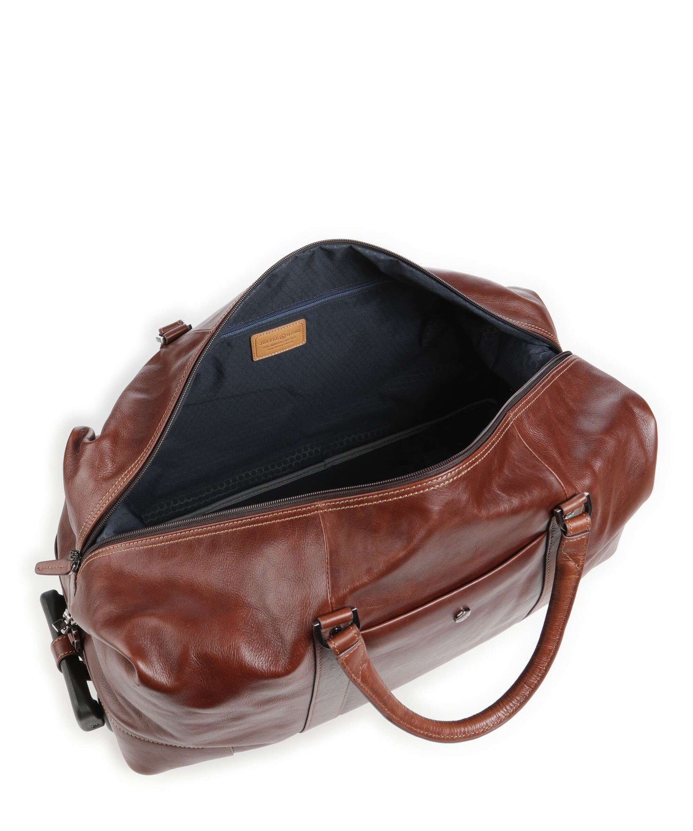 Jekyll & Hide Oxford Travel bag with wheels tobacco