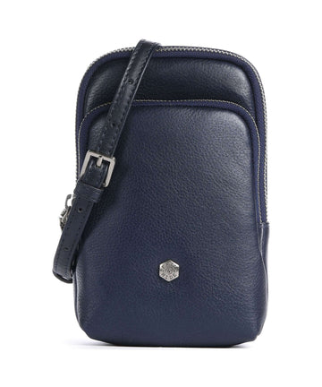Jekyll & Hide Paris Borsetta porta cellulare metallic indigo
