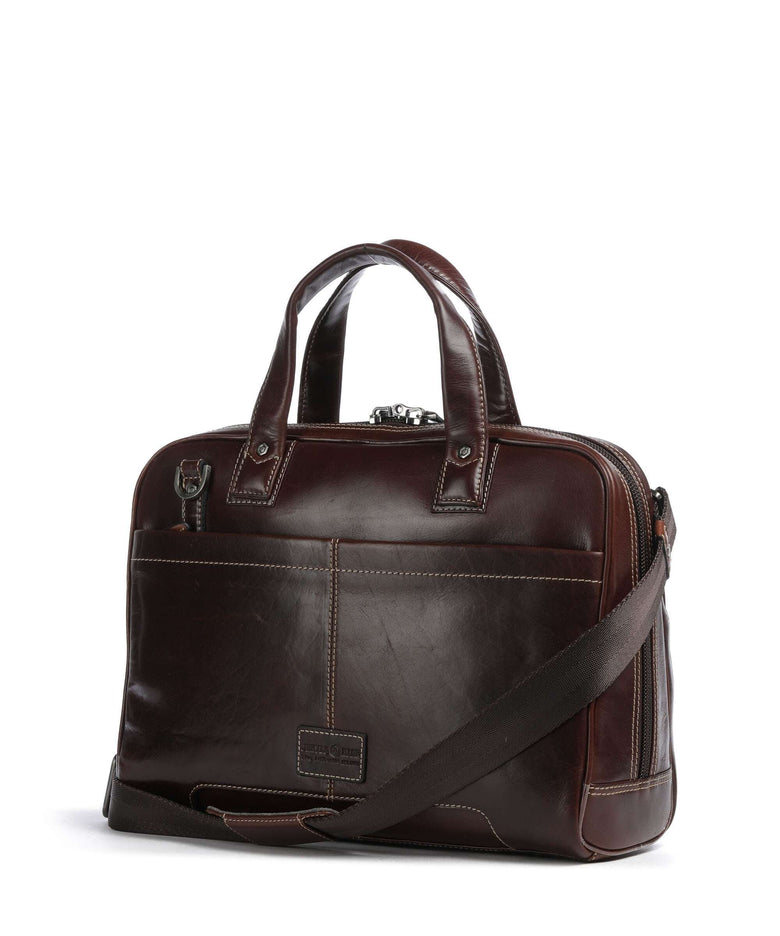 Jekyll & Hide Montana Briefcase mocha