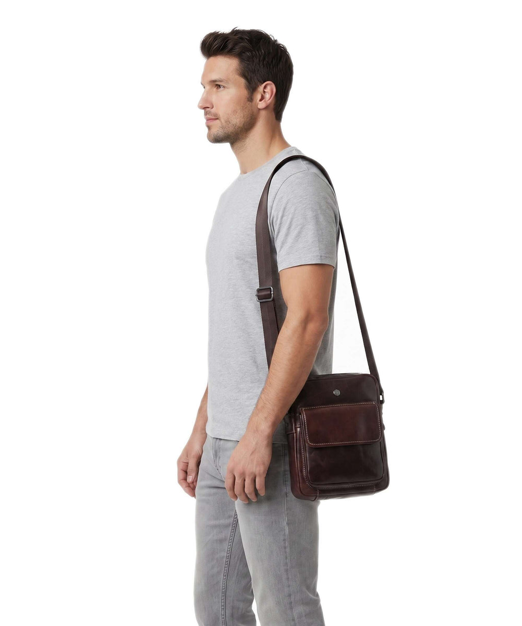 Jekyll & Hide Montana Crossbody bag mocha