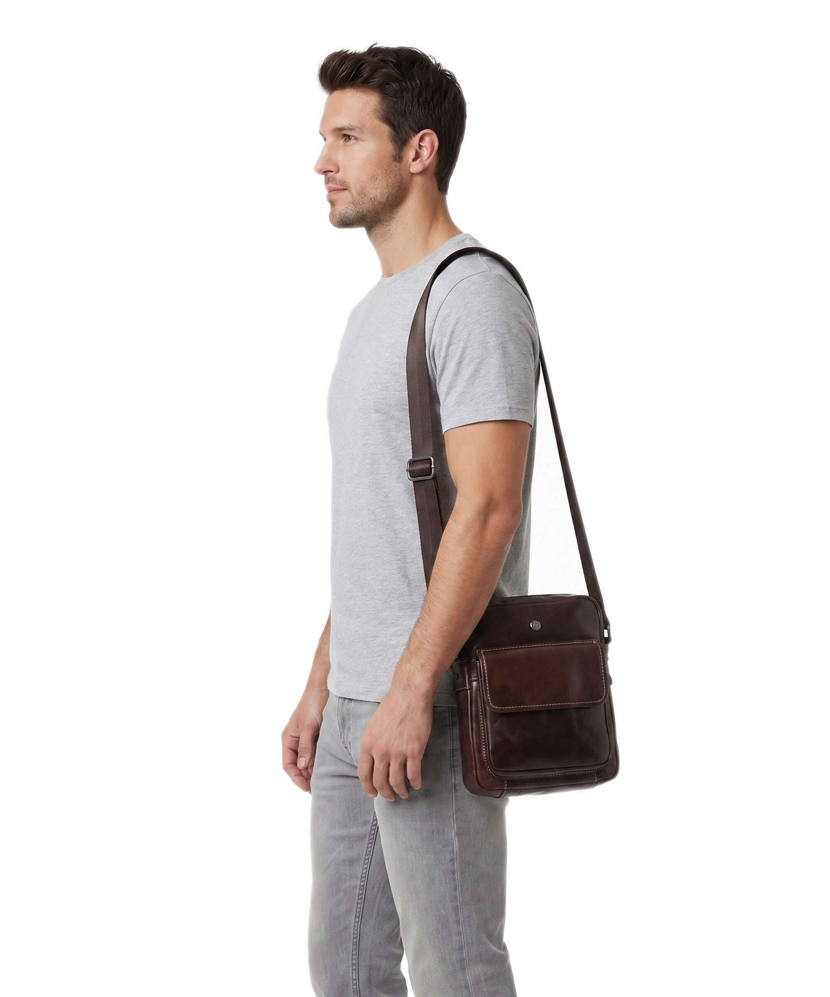 Jekyll & Hide Montana Crossbody bag mocha