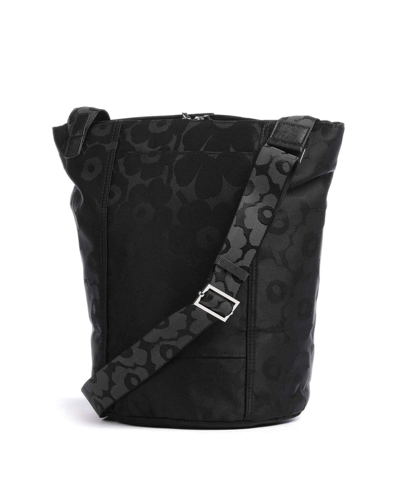 Marimekko Unikko All Day Hobo bag black
