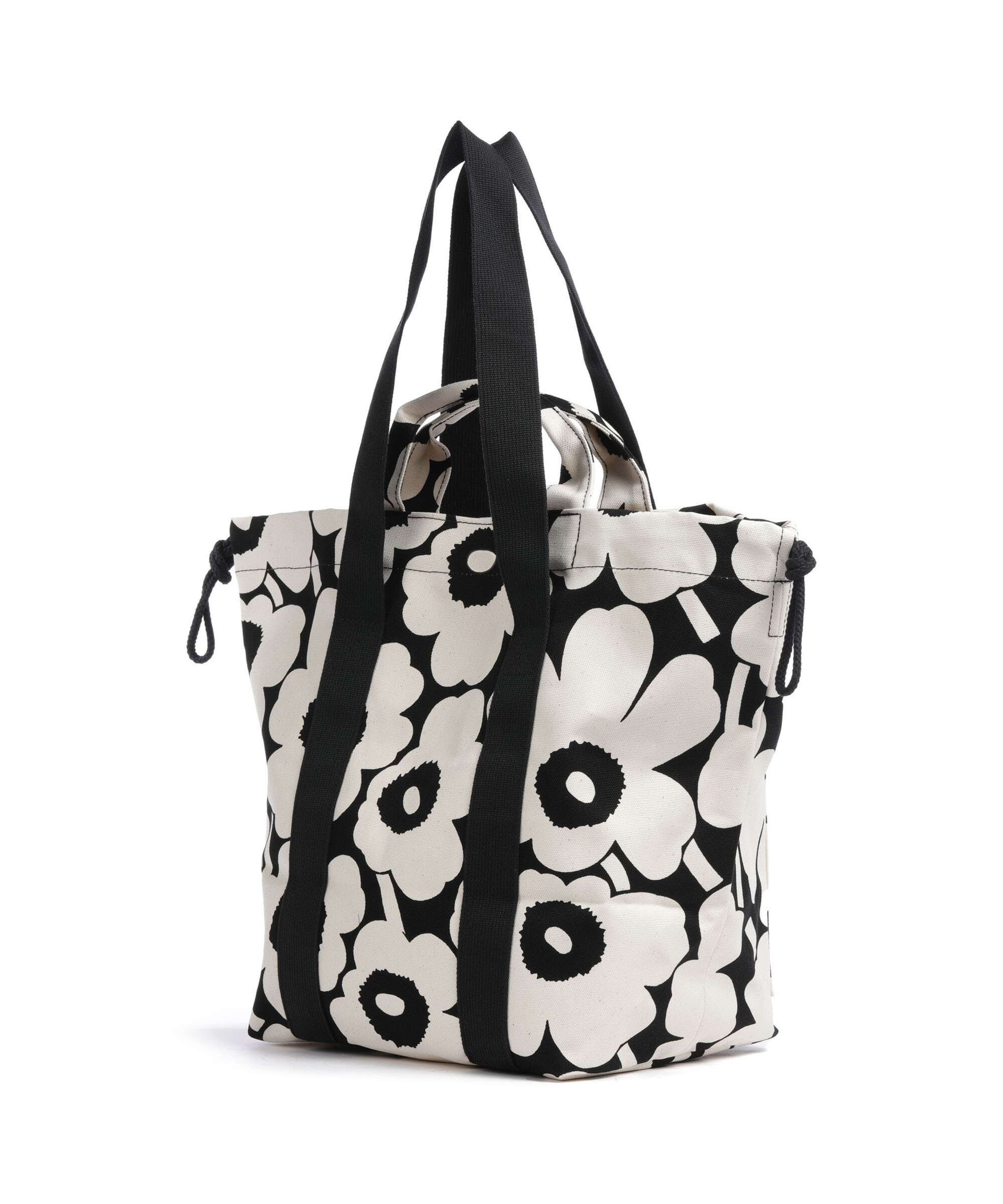 Marimekko Mono City Unikko Tote bag cotton/black