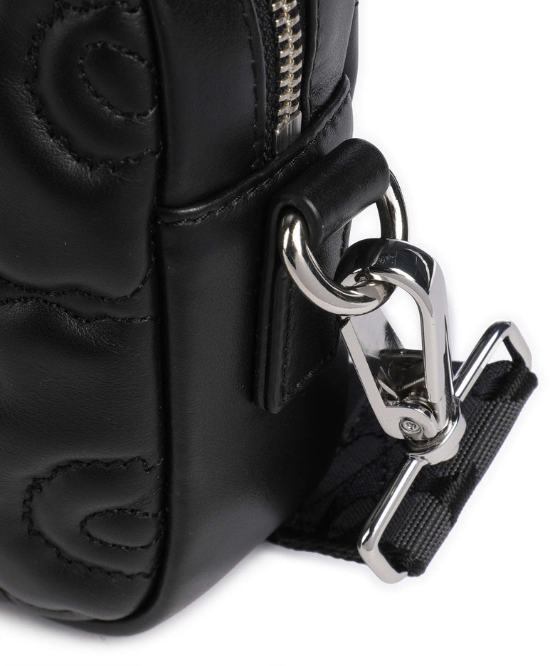 Marimekko Gratha Soft Unikko Crossbody bag black